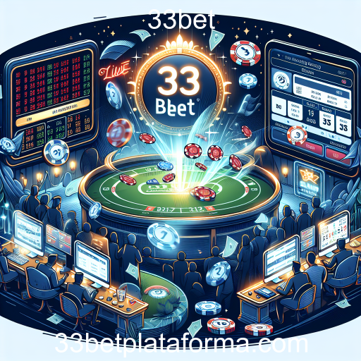 Apostas ao Vivo: A Emoção em Tempo Real no 33bet
